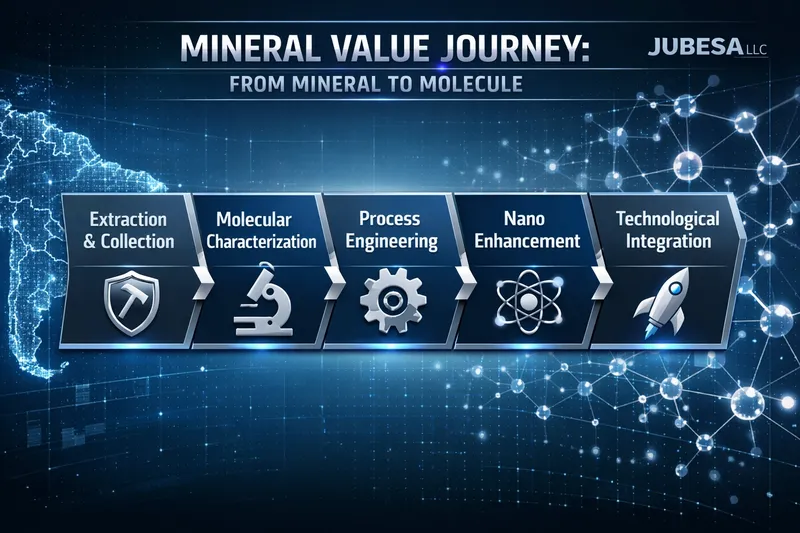 Industrial process development and mineral upcycling